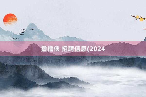 撸撸侠 招聘信息(2024